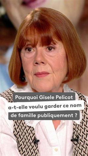 "Ma petite-fille est très fière de porter ce nom : Pelicot" Gisèle Pelicot, devenue une icône de la lutte contre les violences faites aux femmes, a expliqué pourquoi elle a décidé de garder ce nom de famille publiquement. Retrouvez son entretien dans "20h30 le dimanche" sur france.tv 👉 bit.ly/20h30-GiselePelicot | France tv