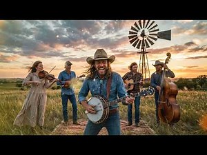 Heavenly 4-Part Harmony Bluegrass Gospel | Traditional High Lonesome Sound & Fast Banjo Rolls