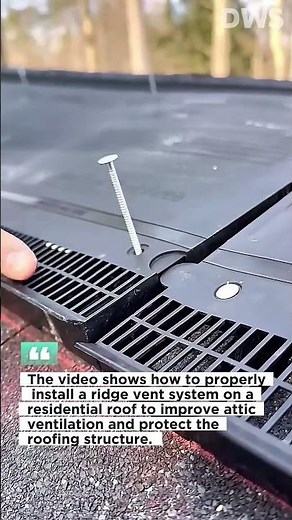 Smart Roof Ridge Vent Installation | Perfect Attic Ventilation System