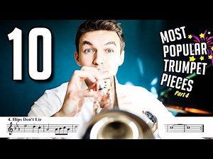 TOP 10 MOST POPULAR TRUMPET SONGS (with Sheet Music / Notes) [Part 4]