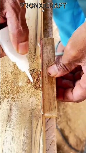 Super Glue and Sawdust Wood Repair Trick | Fast Woodworking Fix