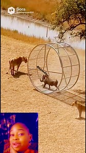 Kasongo vs Lions funny moments #funnyanimals #reelsviralシ #lions #kasongo #animallover | Uchechukwu Indiana