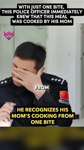 WITH JUST ONE BITE this police officer immediately knew that this meal.....‼️#shorts
