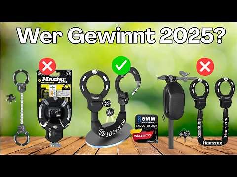 The best e-scooter locks 2025 in test & comparison