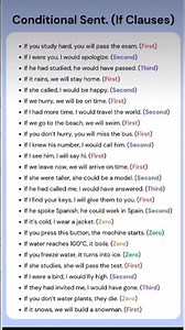 25 Conditional Sentences You Must Know! (Zero, First, Second, Third Conditionals Explained)#grammar