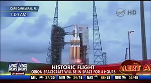 BLAST OFF!! NASA just launching the first unmanned test mission of its new Orion spacecraft. Orion is designed to carry humans in deep space including an asteroid, and eventually Mars! | Fox & Friends