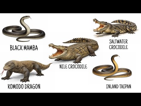 Most Dangerous Reptiles on Earth EXPLAINED