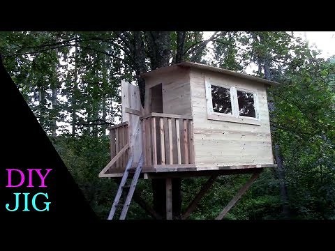 Making a Tree House for Kids - DIY JIG