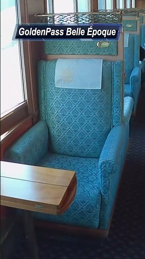 The most luxurious train in Switzerland? - GoldenPass Belle Epoque