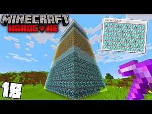 I Mined for 50 HOURS In Minecraft Hardcore!