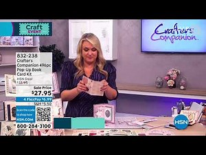 Crafter's Companion 496piece PopUp Book CardMaking Kit