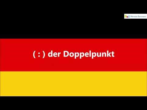 Deutsch Lernen - Satzzeichen – Punkt, Komma, Strich