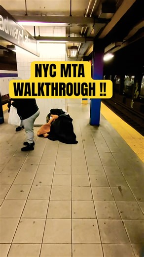 DOWNTOWN, NYC - TRAIN WALKTHROUGH #fy #nyc