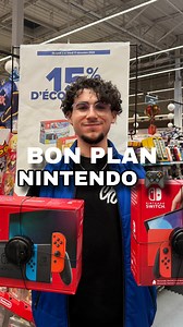 C'est 15% remboursés sur votre carte Carrefour... Parfait pour Noël 🎁 #carrefour #promo #bonplan #nintendo #cadeau | Carrefour
