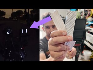 These Super Reflection Stickers Made My E-Bike and Helmet Much More Visible at Night