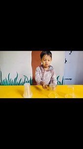 Cup Stacking Activity at CCD Elementary School Today, our little learners at CCD had a great time playing a cup stacking game! This fun activity helped them use their hands and fingers better, improving their grip, coordination, and focus. It also taught them how to work together as a team. The kids were happy and excited, making it a perfect mix of learning and play! #ccdelementaryschoolkallayanpur #careforchilddevlopment #ccdenglishmediumschoolkallayanpur #fungame #learning | CCD Elementary Sc
