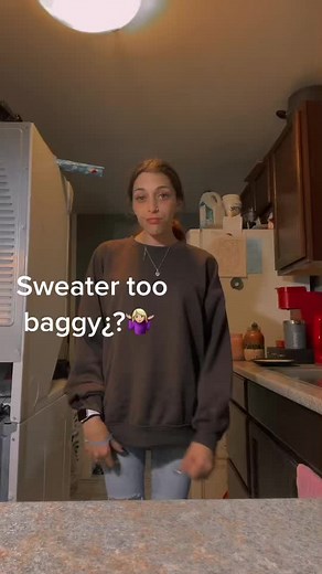 Sweater Styling Hack for a Perfect Fit