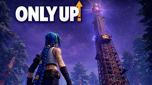 Only Up: Forest Tower (Checkpoints) 4086-1651-0131 by fort_skin - Fortnite Creative Map Code