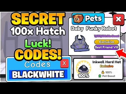 SECRET 100X HATCH LUCK CODES IN ARM WRESTLE SIMULATOR! Roblox
