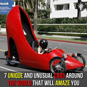 7 Unique And Unusual Cars Around The World That Will Amaze You! | Shining Knowledge