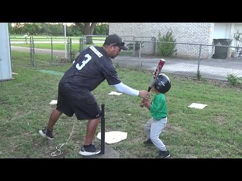 3-4 year old hitting/base running Drill