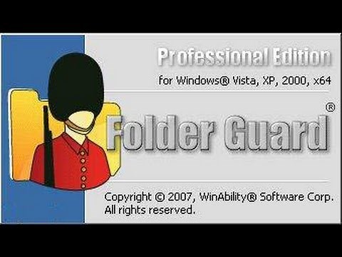 How to open folder guard without password