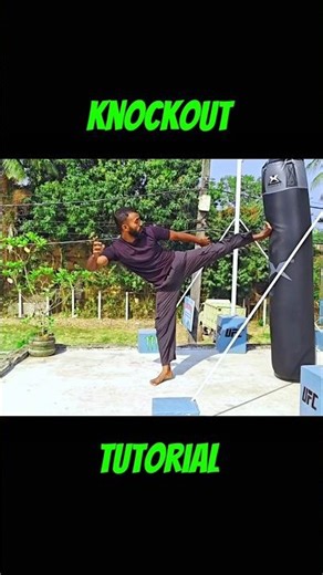 knockout tutorial 🥊💀 #viral #selfdifence #knockout #tutorial
