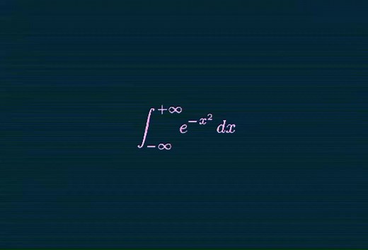 The Gaussian Integral also referred to as Euler-Poisson Integral. Follow for more :)! #mathematics #integral #calculus #advanced #mathtutor #infinity #gaussian #gauss #diff_eq
