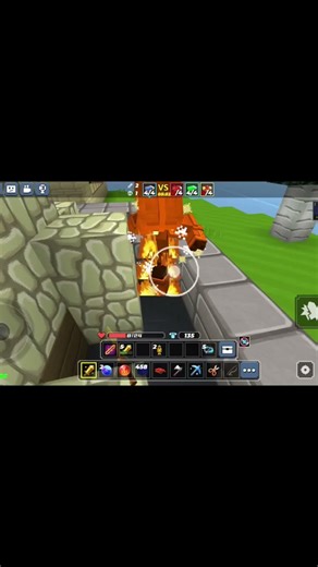 killing all the enemy with strategy in bedwars in blockmango #bedwars #blockmango #shorts