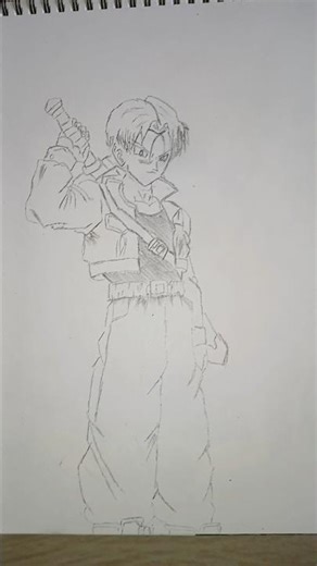 future trunks art 🎨 #art #shortvideo #futuretrunks