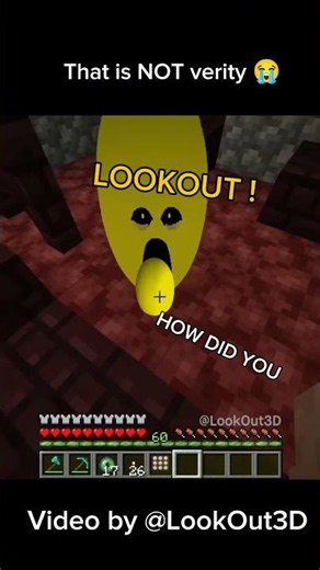 That is NOT verity 😭 Original video is by ‪@LookOut3D‬