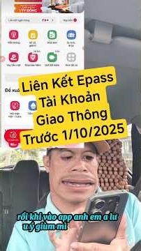 Linking Epass Traffic Account #epass #gsm #vinfast #xuhuongyoutube #vfe34 #huongdan