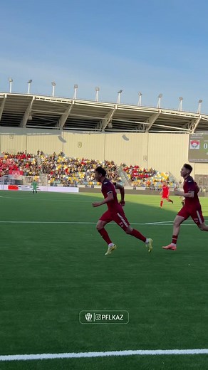⚽️🤯«Қайсар» жаңа стадиондағы алғашқы голын соқты. Әділет Кеңесбек «Жеңіске» қарсы матчта есеп ашты. 🔴«Қайсар» 1:0 «Жеңіс» 🟡 #қпл #қайсар #жеңіс