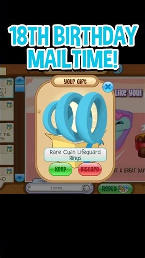 birthday #animaljam mailtime #ajc #aj #2016 #nostalgia #haul #game #fyp #gift #explore #mailtime