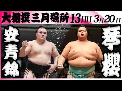 大相撲 安青錦ー琴櫻＜令和８年三月場所・１３日目＞SUMO