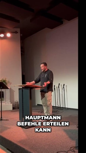 Jesus' Autorität: Ein Hauptmann erkennt seine Macht #shorts