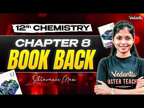 12th Chemistry | Chapter 8 Book Back | TN State Board | Shravanee Ma'am