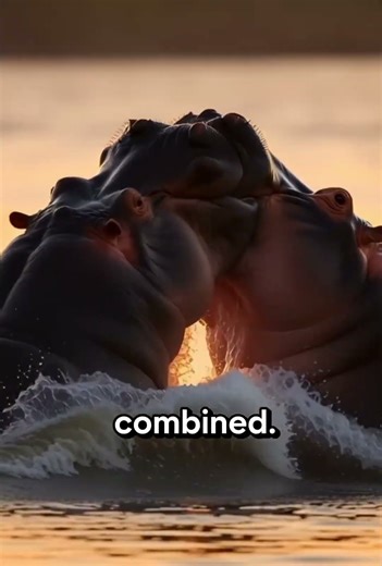 The Deadliest Animal in Africa Isn't the Lion... It's the Hippo (Terrifying Truth Revealed) #shorts