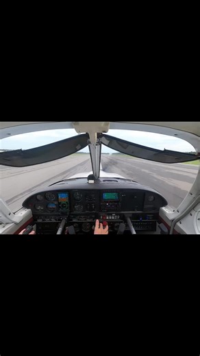 Getting a quick one in after the storm passes #piper #pipercherokee #cherokee180 #generalaviation #flying #airplanes #propellor #takeoff #fyp #foryou