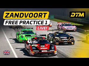 Re-Live: DTM 2026 Zandvoort – Free Practice 1 | Tackling the Dunes! 🌊 🏁 | DTM 2026