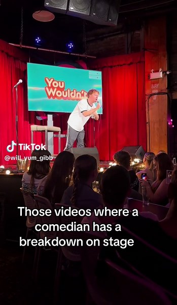 Comedian Meltdown on Stage: A Breakdown in Brisbane