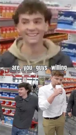 The Ultimate Grocery Store Showdown Who Will Last? #mrbeast