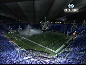 Inside Footage of the Metrodome's Roof Collapsing (HQ)