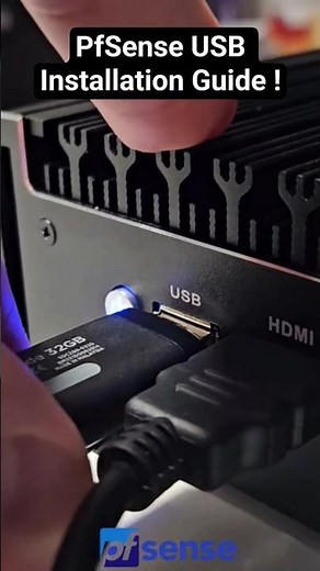 How To Install PfSense with USB Stick! #pfsense #tech #homenetwork