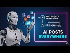 n8n Social Media Automation Tutorial | Build AI Agent to Post on Facebook | Instagram | Linkedin | X