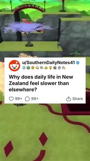 How lifestyle and pace in New Zealand compares to faster countries #newzealandlife #nz #curiositytok #lifestylefacts #worldcomparison