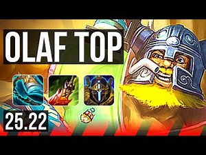 OLAF vs SETT (TOP) | 8 solo kills, 1000+ games | EUW Master | 25.22