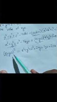 This is how you solve this 3 variable System of linear equations! Follow Along. #maths