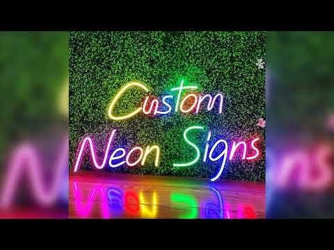 A must-have product! Custom Neon Led Sign Flex Aesthetic Room Decor Wall Hanging Marriage Birthday