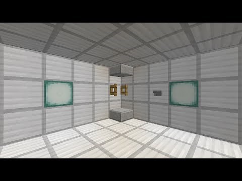 Minecraft 角設置可能 ピストンエレベーター